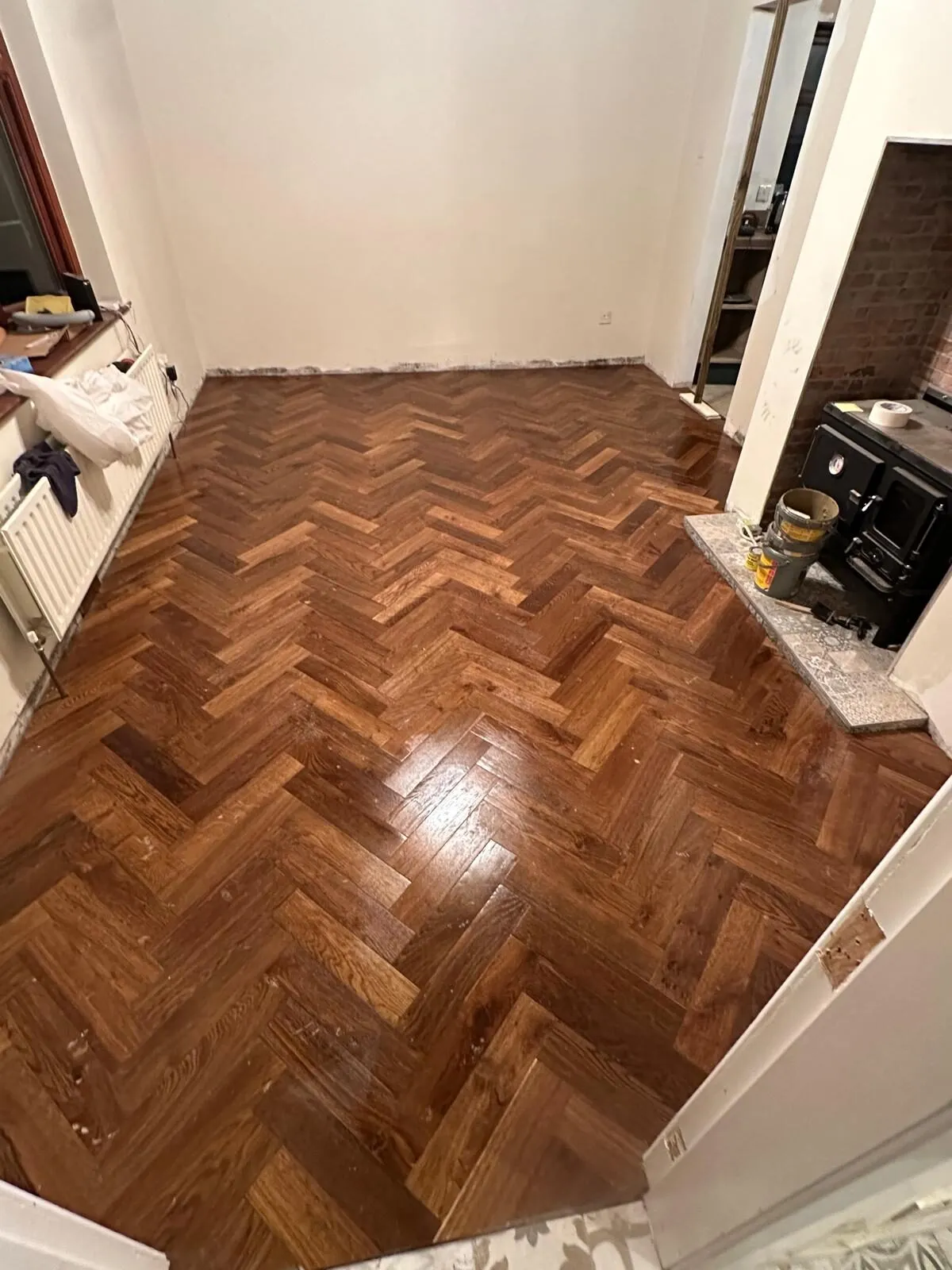 Herringbone & Parquet Flooring by Mullan Carpentry & Joinery in Derry (project photo 1)