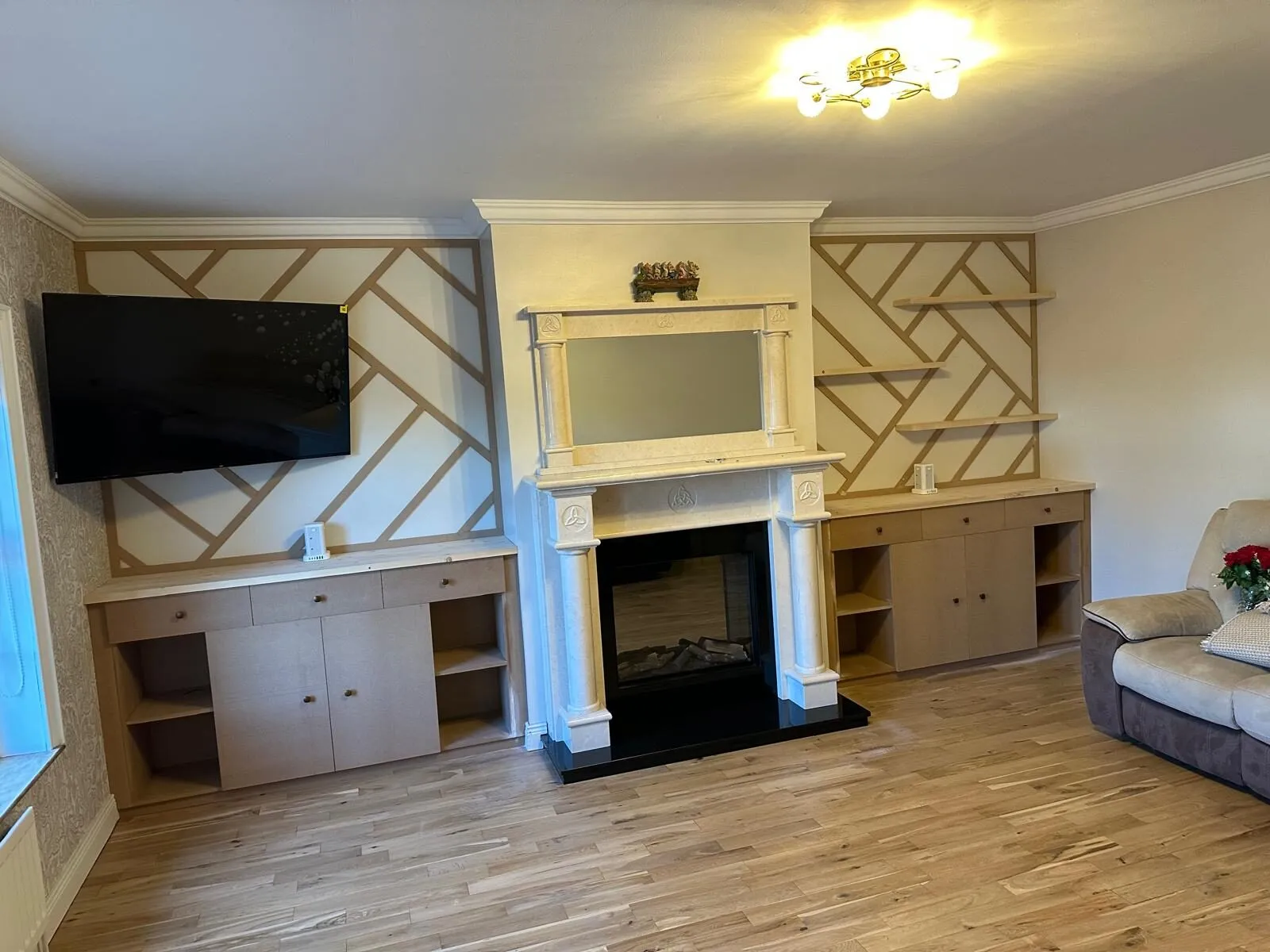 Media Walls & TV Units by Mullan Carpentry & Joinery